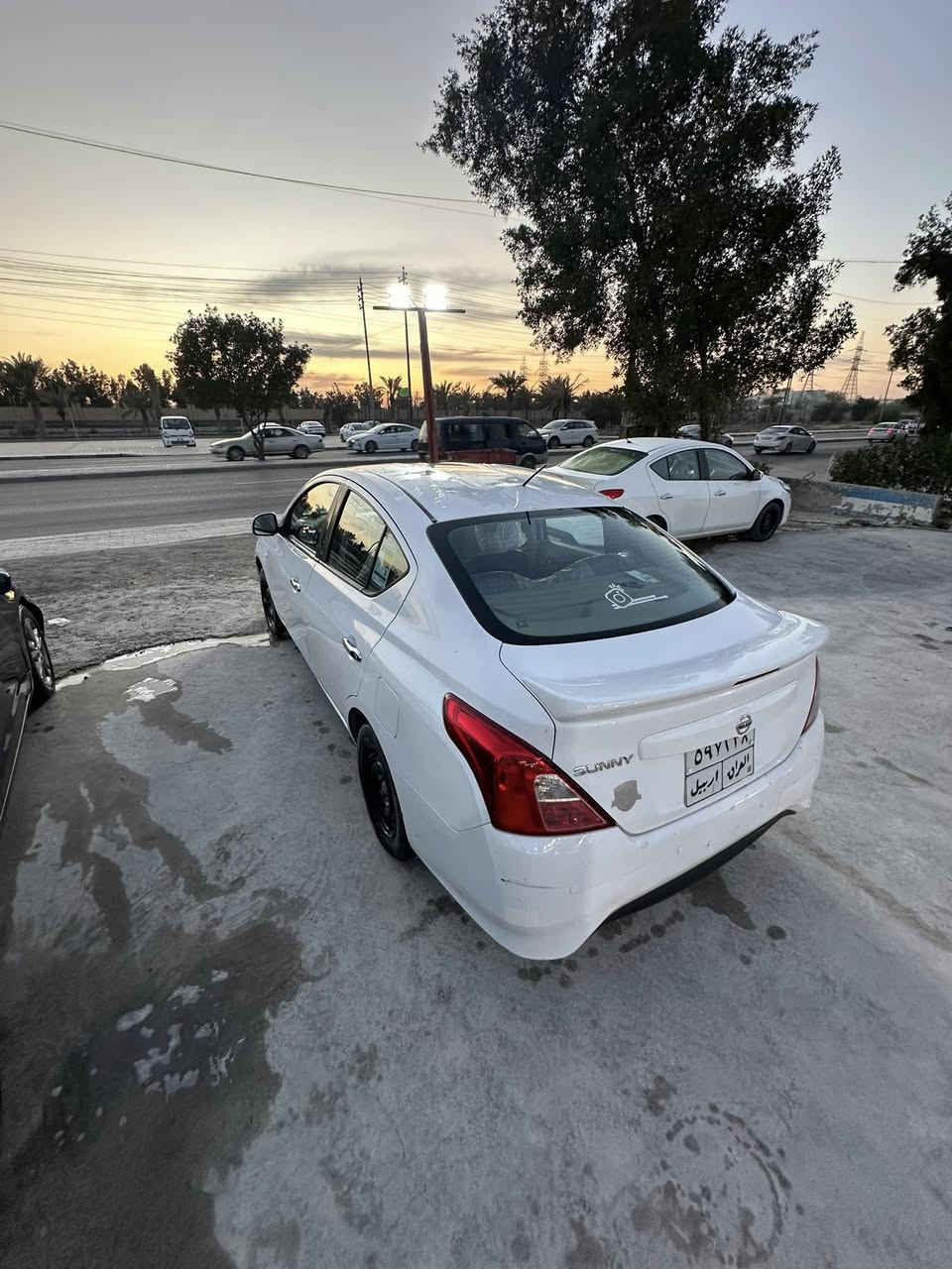 سلام عليكم نيسان موديل ٢٠ مكفولة عدا البارد سيارة جاهزه من كلشي مكينه كير حداديه تخم تاير مكفولات مكاني نجف السعر ١٠٨ وبيها مجال رقم الهاتف ***********
