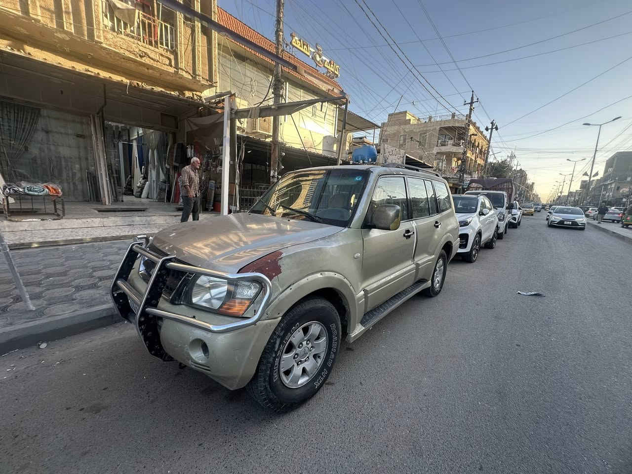 باجيرو 2007 GLS فول مواصفات (64$)وبيه مجال بسيط
باجيرو 2007

مكينة 3000

عليه منظومة غاز 

مصبوغ عام 

اثر جفية

مبدل بنيد

رقم بغداد بأسمي التحويل مباشر 

***********
