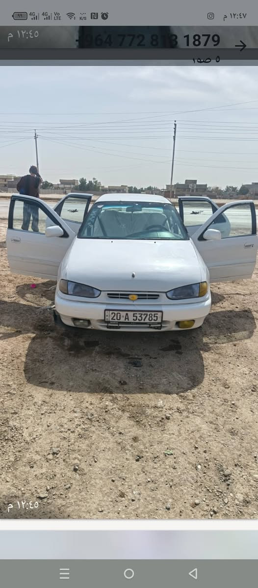 سياره النتره البيع موديل 94 كير عادي سياره جاهزه من كلشي تتفئه تبريد شغالات رقم نكليزي ديالى بسمي  تحويل مباشر العنوان بغداد النهروان السعر.  35وبيه مجال بسيط رقم الهاتف ***********
