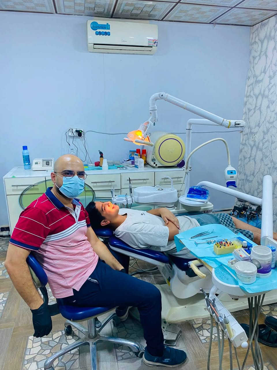 أرقى الأطباء بالغزالية وبغداد قرروا يجتمعون بمجمع طبي واحد ألا وهو 'مجمع ابن البيطار' ❤️

تخيلوا موجود الدكتور 'شاكر محمود احمد' أرقى طبيب باطنية وقلبية وأطفال

والدكتور 'عمر قاسم سلمان' أرقى طبيب كسور ومفاصل وفقرات

والدكتورة 'مياسة المحمدي' أرقى طبيبة نسائية وكشفيتها حالياً 5 الاف بس مع السونار بمُناسبة أفتتاح العيادة

والدكتور 'ابراهيم موافق ابراهيم' أرقى طبيب اسنان

والمجمع بي مختبر مرتب واجهزته مضبوطه ومُجاز من قبل وزارة الصحة 'مختبر صدى الغزالية' وعدهم خصم قوي على التحاليل حالياً

المجمع في سوق النفلة - مجاور مطعم حجي زياد - مقابل مثلث النفلة 📍

هواتف المجمع للحجز او الاستفسار :-
***********
***********
