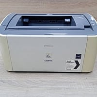 طابعة كانون موديل lbp2900 اسود وابيض ليزري مستعمل بحالة ممتازة سعر الح...