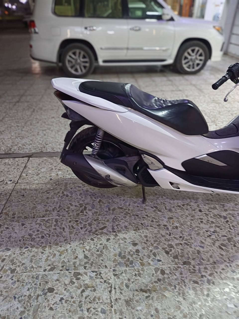 سلام عليكم دراجه بي سي إكس جيل الثالث الون ابيض صدفي اتراي رمبه
مكينه اكلاجات كفاله عامه وارد كوري استيرن اربع قطع 
بغداد حي النصر الاستفسار ***********
