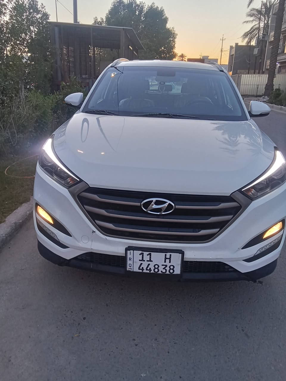 السلام عليكم توكسان 2018رقم بغداد ماشية83الف  السيارة نضيفة بدون نواقص مري شفط كرسي السايق كهرباء تبريد قطعتين تخم تاير جديد بدون نقص بيها صبغ جاملغ خلفي جهة السايق فقط مكانها بغداد السعر 178 الاستفسار ***********
