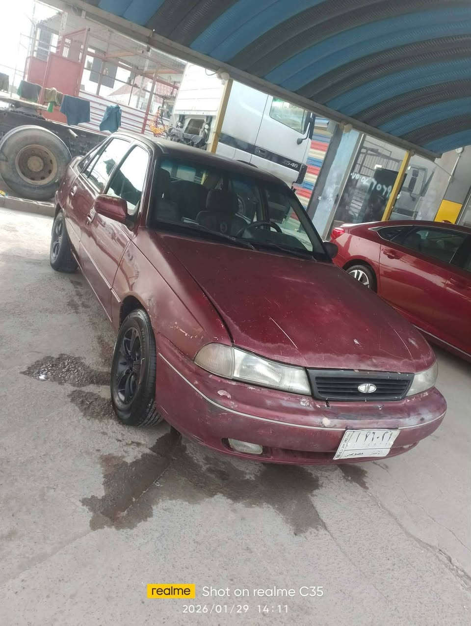 دايو سلو موديل ٩٥رقم انبار تحول مباشر سنويه منتيه بال ٢٤كير ومحرك شرط كفاله السعر ٢٥وبيها مجال بسيط مكان السياره الفلوجه  الاستفسار تواصل وات ساب او اتصال ***********
