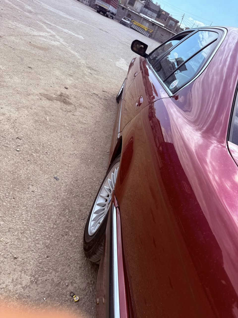 سلام عليكم خفاش 740 موديل 95 محدث 2000 سياره فول عده لفتحه وارد ياباني  سياره مصبوغه جماليه كل نقص مابيهه رقم اربيل تحويل تفاصيل ع عبر الهاتف ***********
