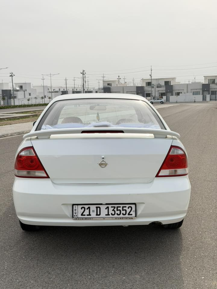 نيسان سني. كوري موديل ٢٠١٠ جامات كهرباي سياره نضافه فول تبريد كولشي بيها شغال تايرات جديد رقم سنويه جديد محرك ابيض المرغوب. السياره بيها قطعه فقط صبغ بدون دواخل المكان كلار  السعر    ١٠٣     وبيها مجال بسيط
***********
