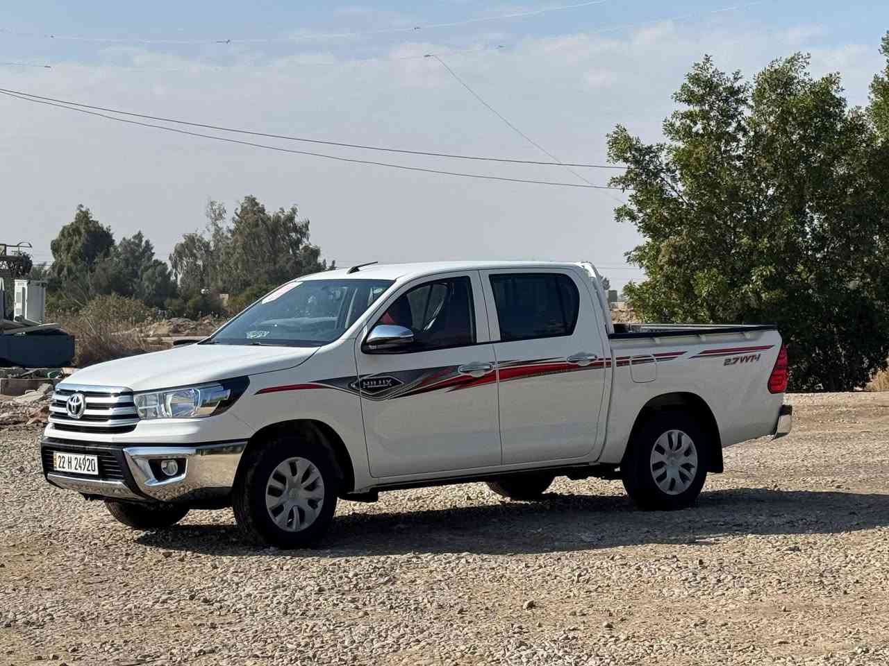 السلام عليكم 
تيوتا هايلوكس 2024 
ساز كير عادي 
مكفوله كفاله عامه  
***********
