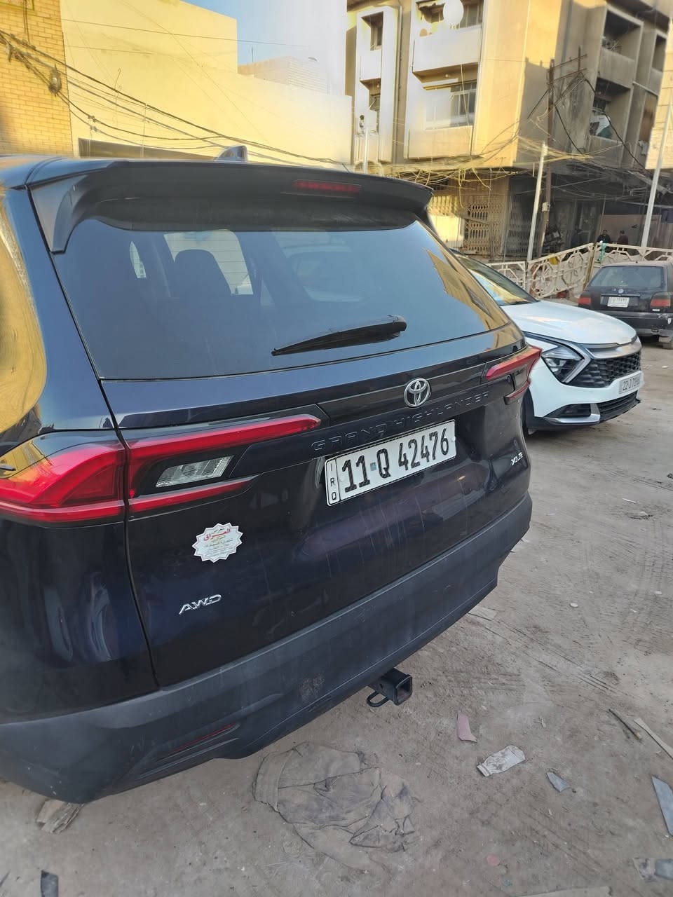 سلام عليكم كراند هايلندر 2024 ماشيه 61 الف فول مواصفات 3 قطع تبريد عده الفتحه ضربتهه مثل ما موضح بالصوره بدون ايرباكات وارد أمريكي المكان الغزاليه سعر 4 شدات ***********
