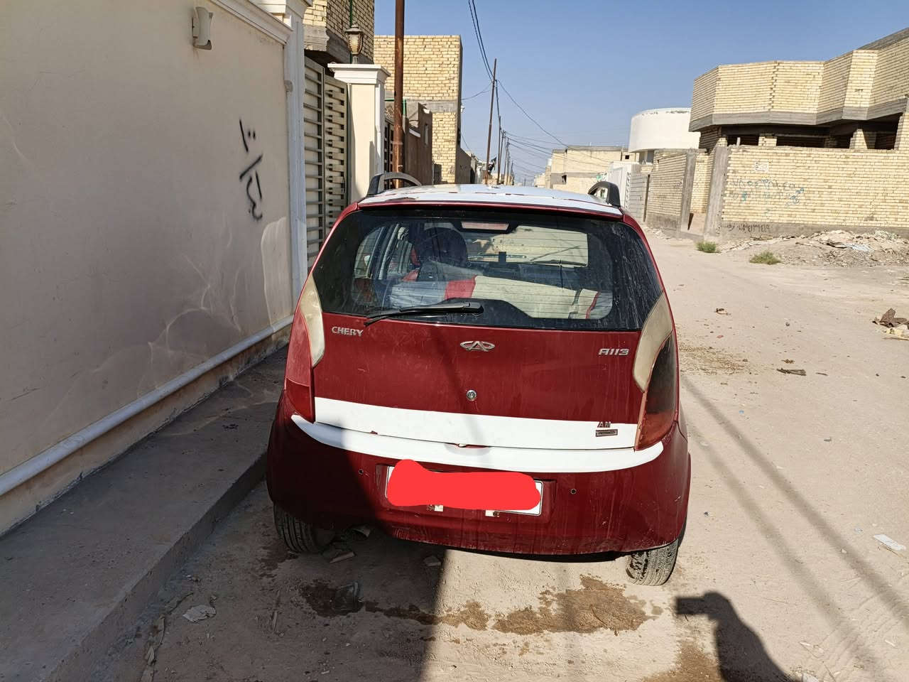 للبيع رقم دولي قادسيه مكفوله بس بيها خريطة محرك وكير جدد حداديه وتخم تاير جديد تبريد ثلج عنوان نجف لاشرف لسعر 20 تلفون ***********
