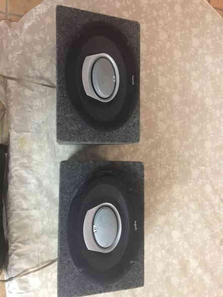 للبيع سستم صوت نظيف حيل مستخدم كلش قليل السماعت عدد ٢/ ١٥٠ اصلي  انفنتي سابوفر سوني  عدد ١ / ١٣٥٠ واط  امبيفاير كبير عدد ١/ jec واط  2500 اصلي امبيفاير ٣٥٠ واط كينود اصلي للاستفسار الاتصال ***********
