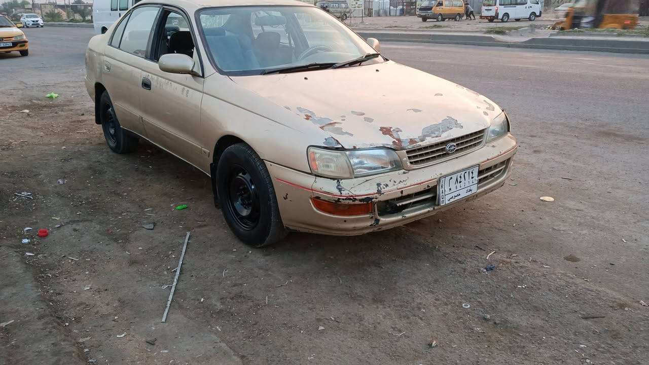 يالله سلام عليكم تيوتا كرونا موديل 93 كير ومكينه مكفولات اوتوماتيك سياره سنويه لل27 مصفره من الغرامات راعيه توفه وهله موجودين يسوون وكاله عامه مطلقه سعرهه 30وبيهه مجال عوزهه ترتيبات مكاني بغداد البتول رقمي ***********اتصل وبل خدمه وترهم مراوس
