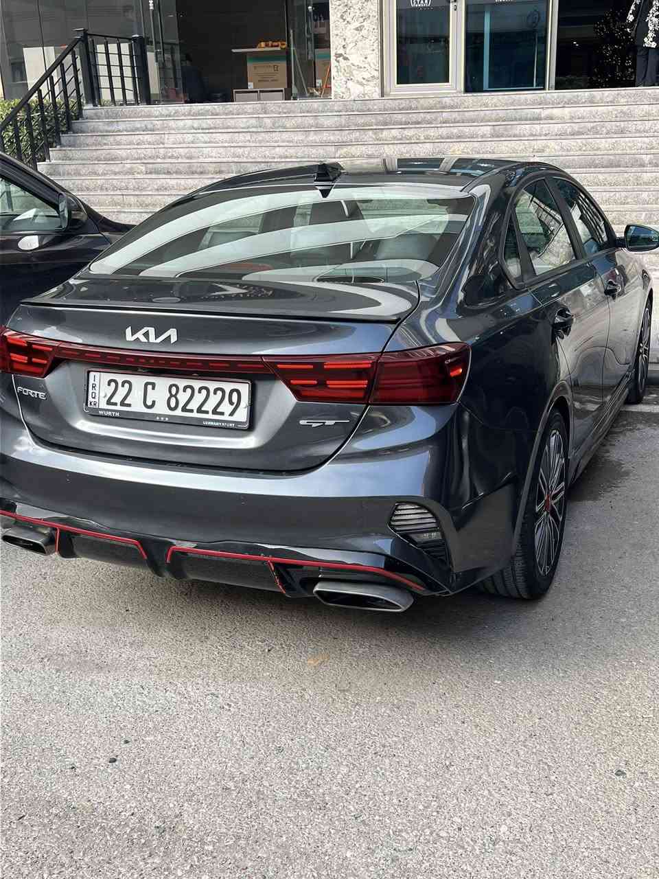 سلام عليكم علا ازن ادمين
كيا فورتى gt موديل ٢٠٢٢
سيارة بيى اثنين قطع سبوغ بدون داخل 
مةكينة ١.٦ توربو طيارة 
بى رادار امامى 
سلايت
بسمه
كشن هيتر
شاشة كبير
تحديد سرعه
قيادة زاتيية
كير عادى
سيارة كلش نضيفه
٤ طايه جديدة
اكو صورة حادث
ليلزيادة معلومات اتصل رقم موبايل ***********
سعر ١٤٣$ بيها مجال بسيط انشالله
