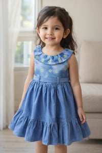 فستان بناتي • سعر بالدرزن • آخر ٤ درزن