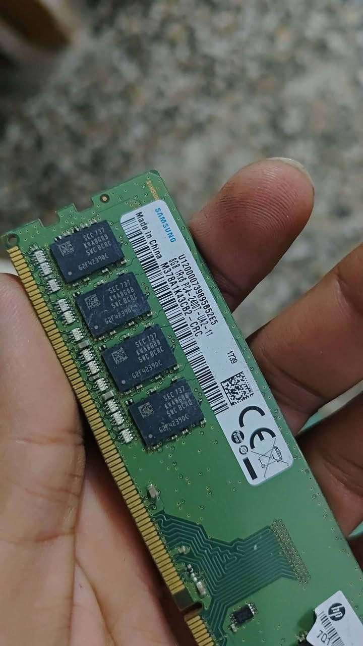 رام DDR4 8gb للبيع سرعتها توصل 2866 سعرها 35


**إذا كنت صاحب هذا الإعلان وتريد حذفه لأي سبب، رجاءا أرسل رسالة إلى الدعم الفني**
