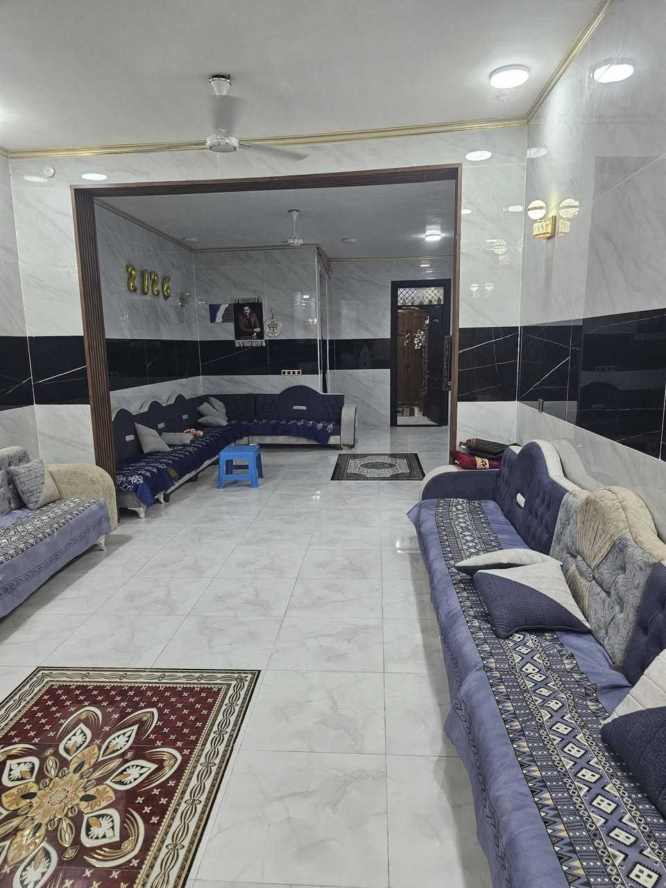 يالله
يعلن مكتب ابراهيم النصراوي 
وجود دار للبيع حديث البناء 
حي الزهراء طابو صرف 
طابقين البيت جاهز من كلشي
للتواصل ***********
