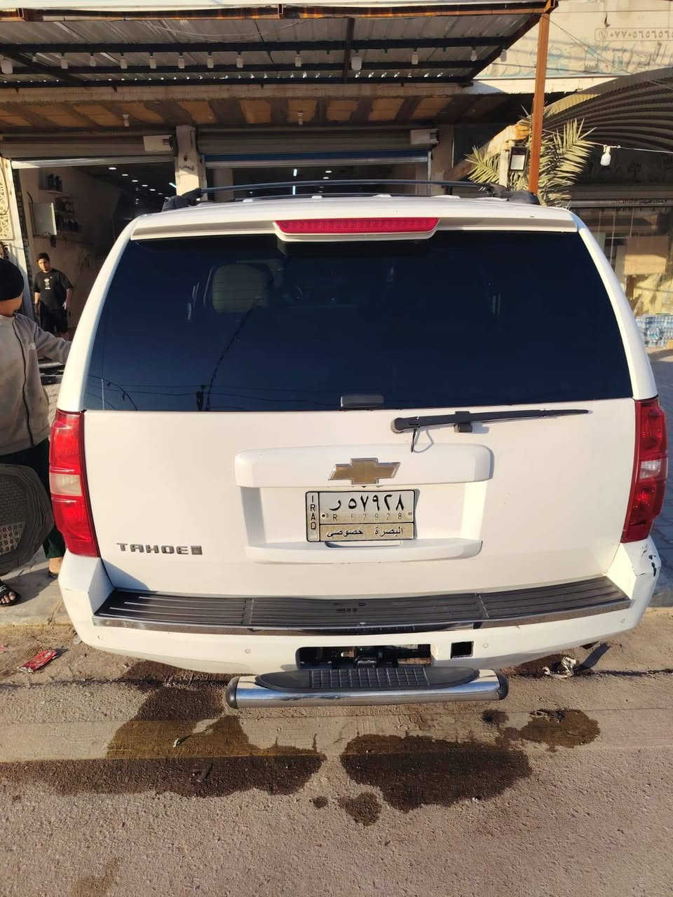 للبيع سيارة تاهو موديل 2011 رقم بصرة ألماني مشروع وطني بأسمي السيارة داخلة كلين بيها جاملغ امامي ايمن صبغ بالعراق ايرباك سليم السعر 200 وبيها مجال *********** مستعجل على البيع

