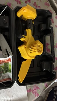 منشار شحن • بطاريتين • منشار إضافي