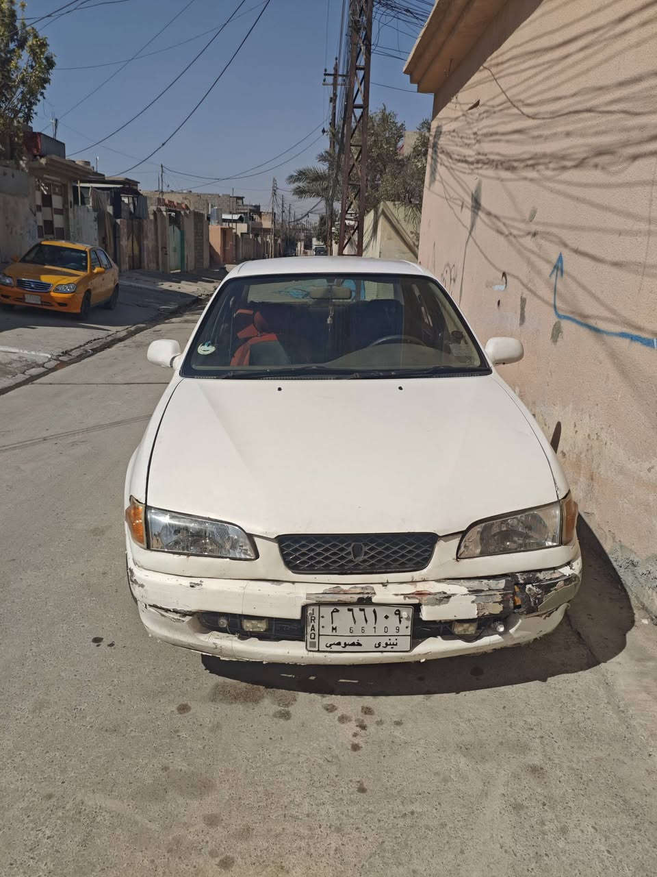 تويوتا كورلا موديل 96محرك حجم ١٦ كير ( اوتوماتيك ) ستيرن بور قفل مركزي ريمونت جامات كهرب ( تبريد ) طخم امامي  جديد طخم ويل كب وايرمنية شغالة ( كابون بانزين ) رقم نينوى الماني سنوية عظم مشروع وطني تحويل بشرط السعر 45
*********** اسيا
