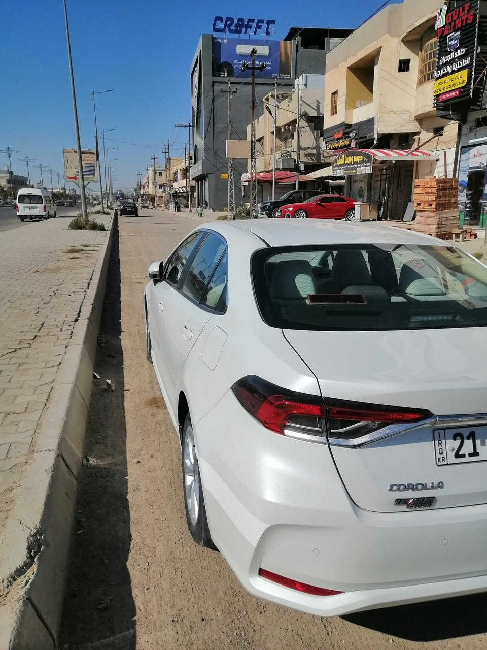 سلام عليكم كورلا خليجي رقم سليمانيه فول موصفات موديل 2022 مكفوله من الصبغ والشخوط فقط بارد حك اصبع كما امبين بالسونار سنوية وهزة جديده الحد 2028 ماشية 42 محرك وكير وصدر وتبريد كله بشرط ما مفتوح بي برغي تخم تاير جديد السعر 172 وبيها مجال بسيط رقم تلفون ***********
