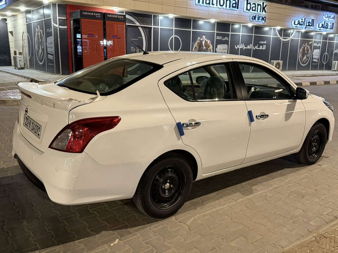 نيسان صني مصري مديل 2025 
رقم أربيل دولي تحويل وكالة مضمون بأسم شركة 
حساسات تحكمات ستيرن سبايدر ويدات نيكل كامرة شاشة كار بلي 
السيارة كفالة عاامة 
 سبير مانازل 
السيارة وضع شركة 
السعر 122  بيها مجال بسيط 
المكان النجف 
***********

بي واتساب موجود اتصل عليه
