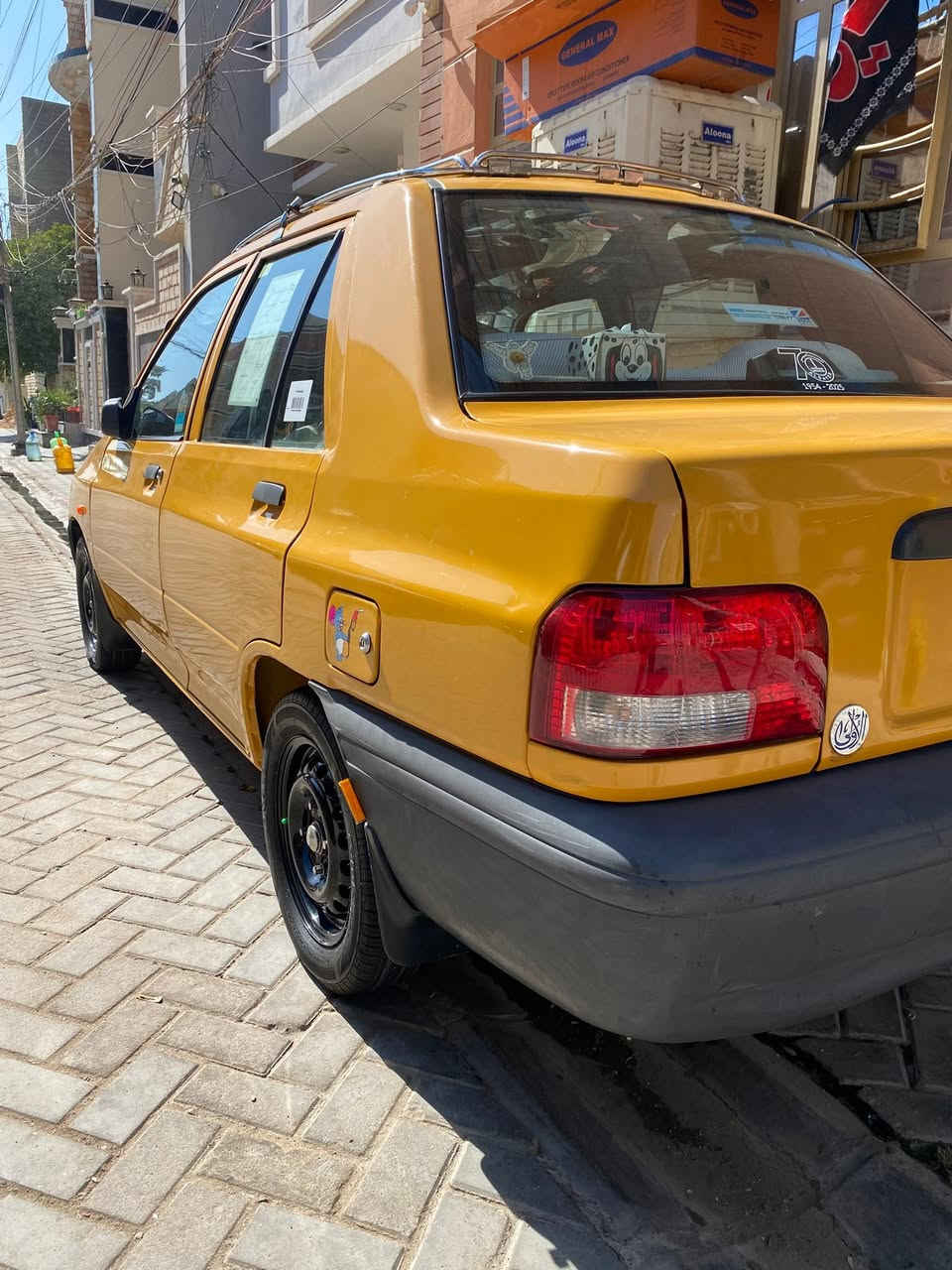 سلام عليكم للبيع سايبه موديل 2022
سياره جاهزه من كلشي كير مكينه تبريد حداديه بشرط 
بيه قطعتين صبغ باب لسايق وباب لعبري  وبارد بل جاملغ لخلفي كد شبر مصفره هيه وغرامات تحويل ثاني يوم 
لسعر 50 $وبيه مجال حك لجيه لهاتف ‭***********‬

