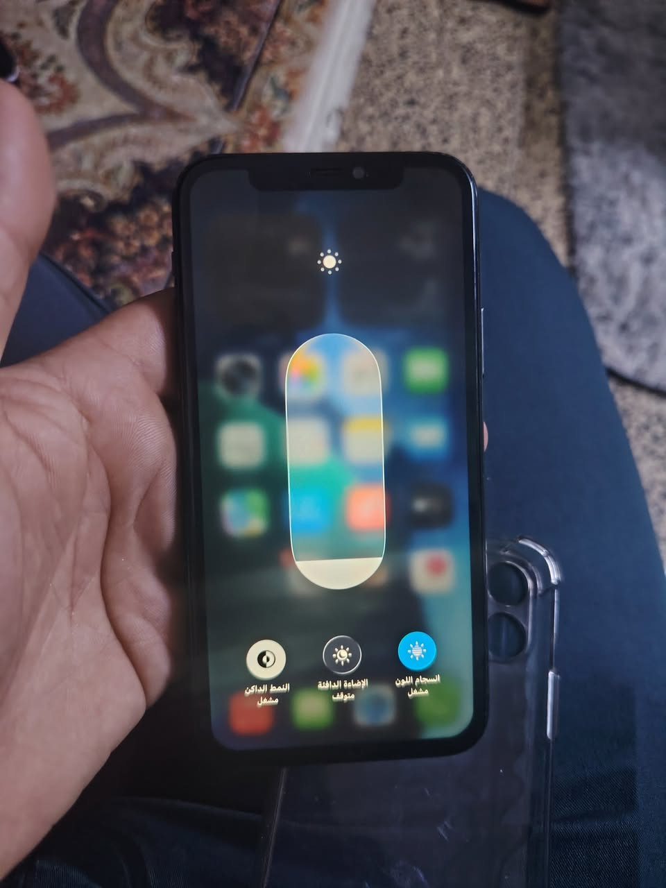 ١١ برو فقط مو ماكس
ذاكرة ٢٥٦
بطارية ٨٤ بلادية
مبدل شاشة اصلية بيهة طبع ازرك موضح بلفيديو حتة ميبين لة تركز طبع ازرك كلش صغير ميبين ابد ومماثر
فيس ايدي شغال
نظافة بصور
كلة شغال و واحد علة واحد
مكاني بغداد الدورة
رقمي ***********
سعرة ٢٦٥ بي مجال
