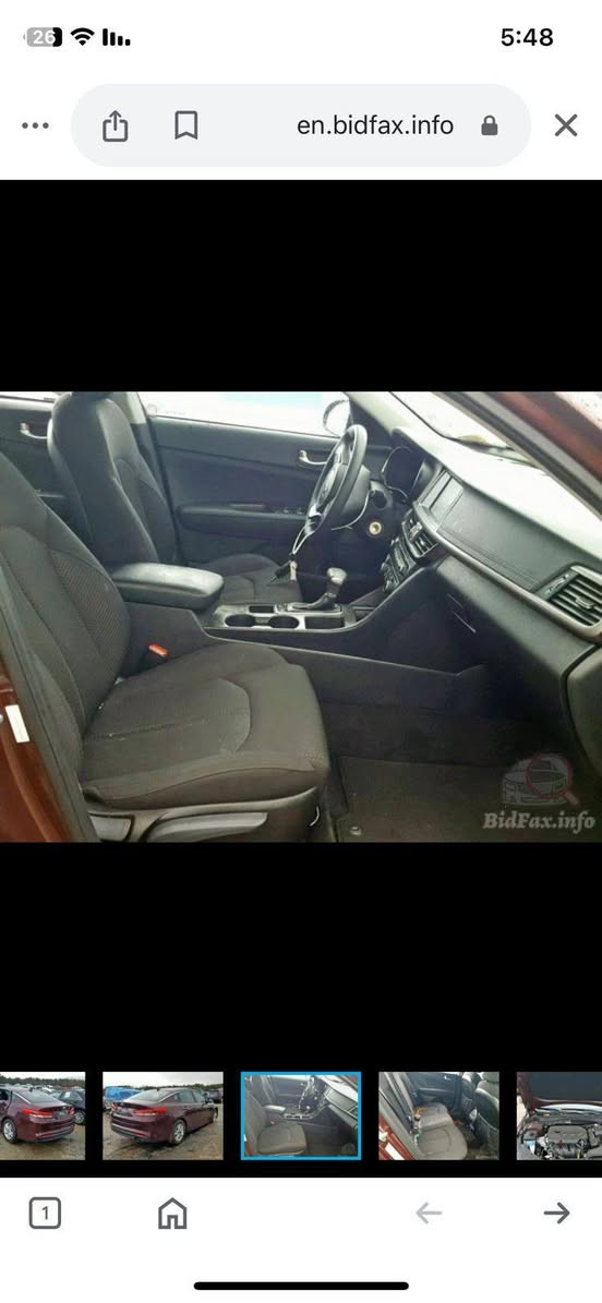 سلام عليكم للبيع اوبتما 2018 ماشيه130 ما بيها بس الحادث مال امريكا صوره الحادث مرفق بل منشور السعر 125 وبيها مجال‏‪0786 043 3300‬‏
