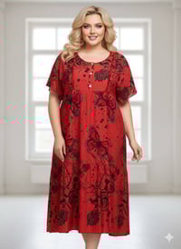 دشداشة نسائية • كشمير • مقاسات 2XL-5XL
