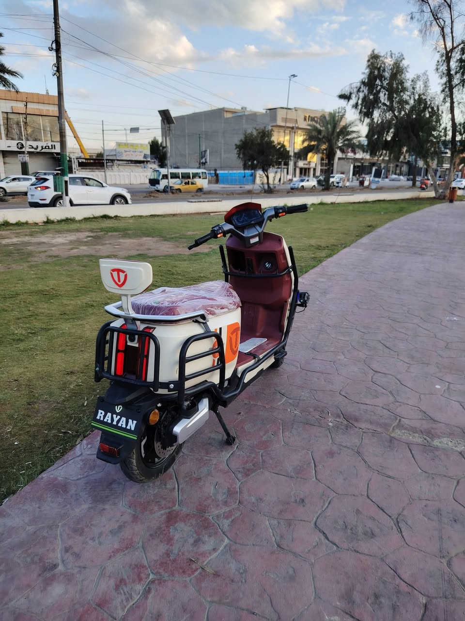 للبيع.. للبيع
دراجة ريان وحش الكون vip زيرو للبيع
مدرع من كل الاتجاهات 
6 باتري 38 امير الإصدار
ملف 2000
تمشيك 90 كيلو بالشحنه
سرعته 80 حقيقي
نطام شحن تلقائي
نظام p
نظام R
نظام abs
نطام حماية
نظام بصمه
قاطع دورة
تربط على موبايل
تحتوي على شاحنه موبايل
الدراجه كامله شخط مابيه
العنوان بغداد شارع فلسطين
للاستفسار ***********
