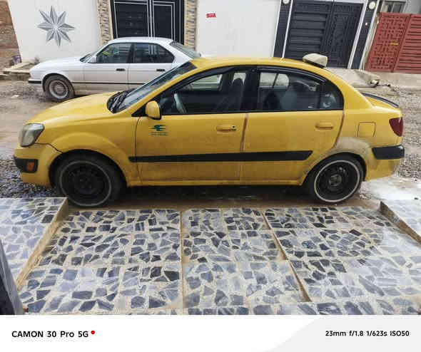 للبيع   السعر 83وبيها مجال
كيا ريو موديل 2007للبيع تكسي رقم بغداد الشرعي بل الموصل وشرط  الوكالة و التحويل وبيها كابون وهيئه وغرامات صفر مكينه كير شرط  حجم 16 المرغوبه كير  توماتيك جامات كهرب السيارة وارد كندي 

***********
