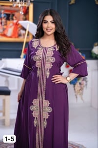 كشمير مطرز • ستراس لامع • مقاسات 2XL-5XL