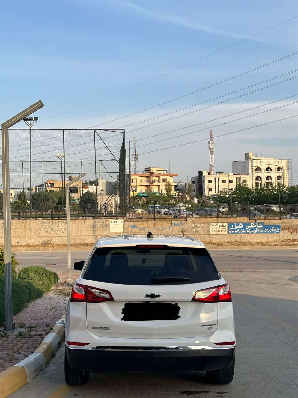 شۆفرلێت ئیکوینۆکس ٢٠٢١
سەیارەکە ٤ پارچەی بۆیاخە ٣ پارچەی بەس پەمپە
سەیارەکە مواسەفاتی lenstoler 
قەپات مواسەفاتە بەس سلاید نییە 
کوشن جلدە 
کوشن هیتەرە
کوشن کارەبایە
کوشن خەزنە
بەسمەیە
شەغالە 
کامێرایە
رادارە
حاسەی ٣٦٠
لایت زینۆنە
لیدە
سنوقی کارەبایە
چوار بستۆنە ***********
نرخ:١١٢$ گەڵاو معامەلە
رقم:*********** السليمانية, العراق
