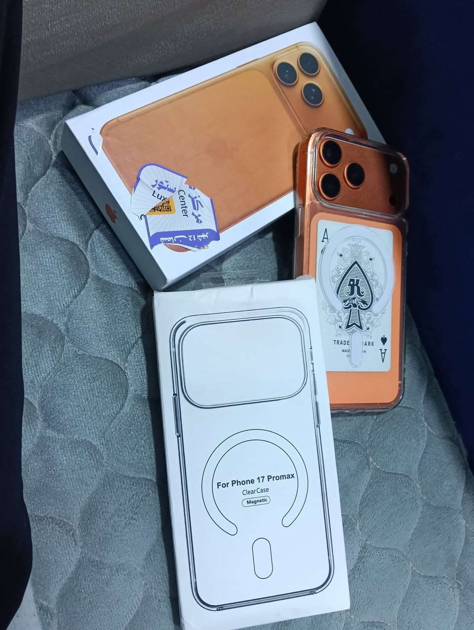 ايفون 17برو ماكس كوبي ماستر احسن إصدار لا ايعلك ولا ايشكل بعده جديد أو بل ضمان الذاكره واحد1تيرا ولكامره تخبل ماكو فرق بينه أو بين الاصلي السعر 190الف💸 وليكول اكو أرخص خل ايروح يشتري اني هاي الشركه ضامنها وصدارهم ايخبل اوضمانهم حقيقي مكاني العبيدي شارع20


**إذا كنت صاحب هذا الإعلان وتريد حذفه لأي سبب، رجاءا أرسل رسالة إلى الدعم الفني**