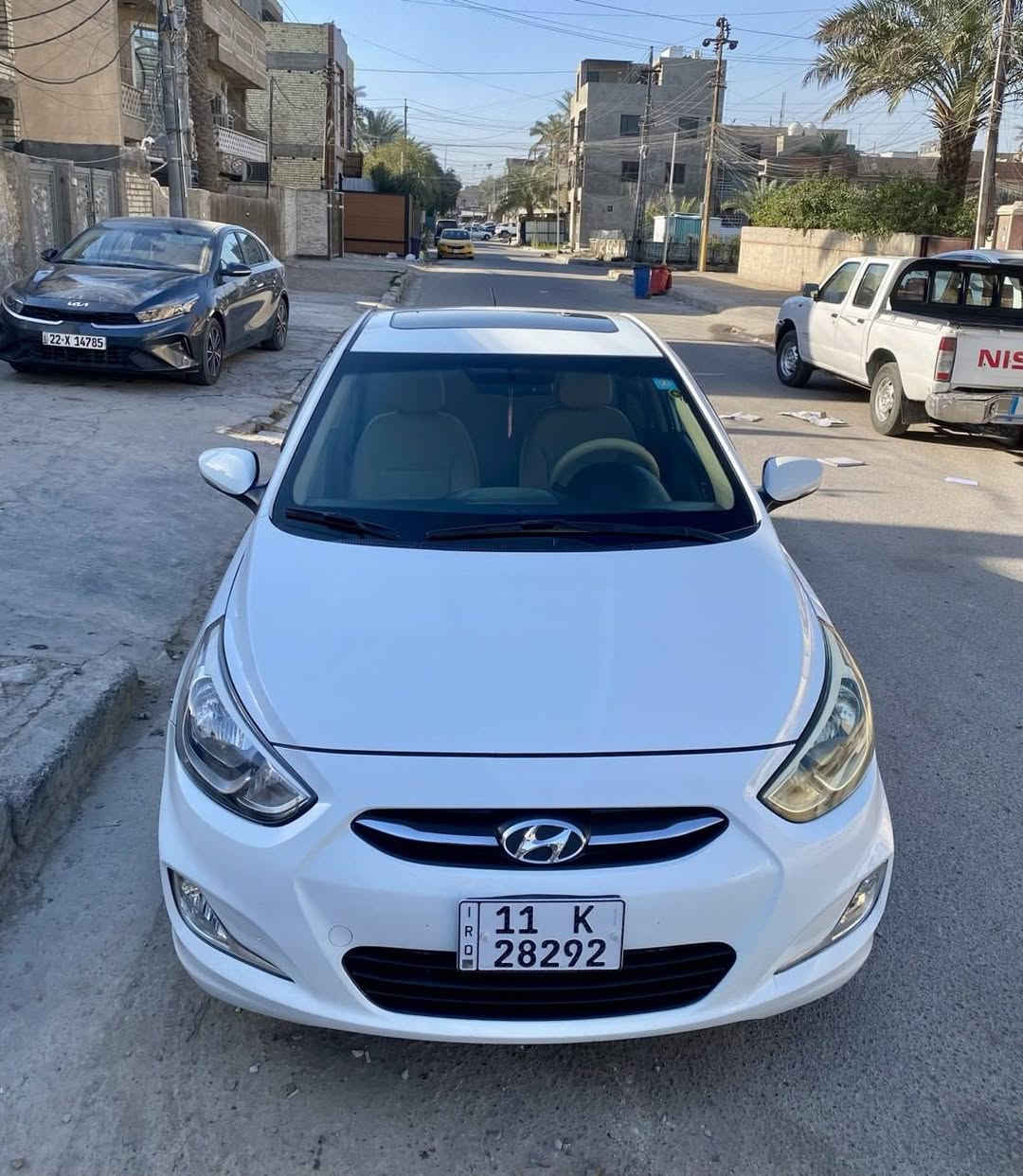 السلام عليكم اخوان اكسنت موديل 2016 خليجي لون ابيض مكفولة كفالة عامة من كلشي ماشية ٦٩ الف كيلو متر السيارة جديدة وبلادية وكاملة من كل النواحي السيارة فتحة وتحكم ستيرن جهتين واشاير بالمري للبيع فقط بسعر 123 ورقة وبيهة مجال قليل للاستفسار الاتصال بالرقم *********** ومتواجد واتساب
