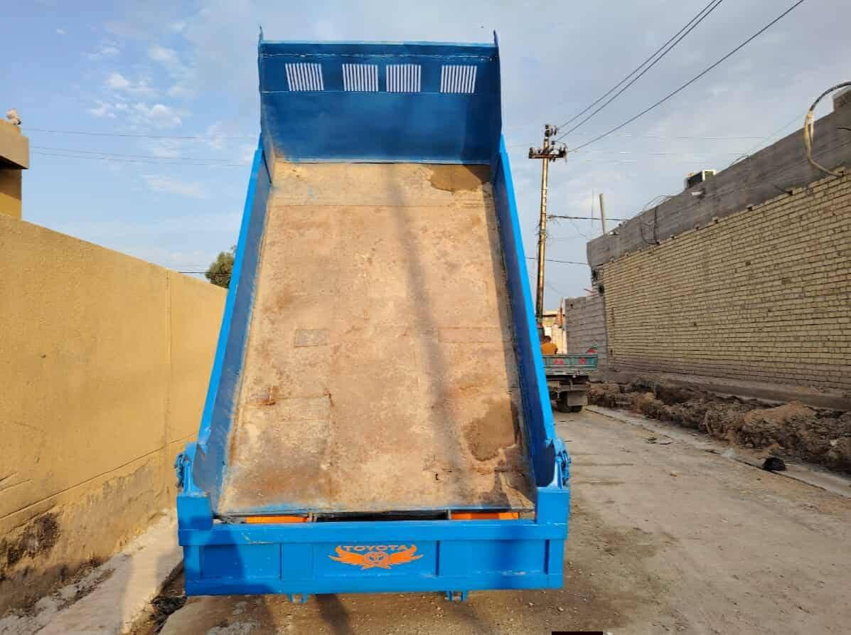 للبيع او مراوس بسيارة شيري H5 عالية حسب القناعة
كنتر قلاب فحل (رأس الثور) 
موديل 2000 
رقم بصرة (أ) حمل (2) طن
تحويل ثاني يوم سنوية 2027
محرك وگير بلادي 104
مكينة گير اكسل كفاله تخم تاير 
مكان السيارة كوت _النعمانية

للاستفسار اكثر الاتصال على الرقم 
***********
