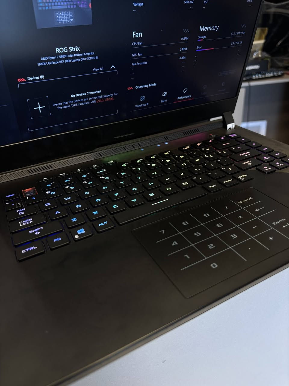 ASUS ROG STRIX
Ryzen 7 5800H جيل 11
RTX 3080 8GB 130w
16GB DDR4 3200MHZ
512GB SSD M.2
15.6, FHD, IPS, 300HZ
مليون و520


**إذا كنت صاحب هذا الإعلان وتريد حذفه لأي سبب، رجاءا أرسل رسالة إلى الدعم الفني**