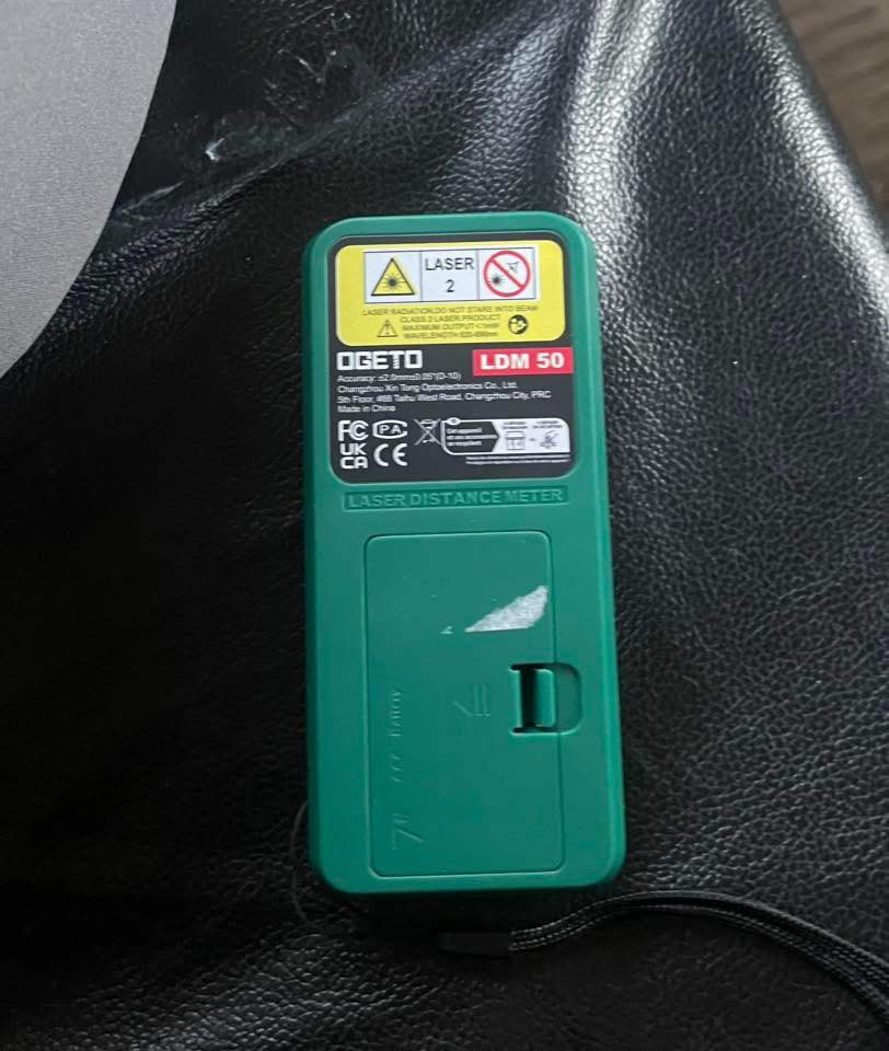 فيته ليزريه تقيس لحد 50 متر تقيس طول ومساحة وحجم وقياس فيثاغورس بالمتر وبالبوصة وبالقدم يعني فول سعرها( 10 الف )وبالعافية


**إذا كنت صاحب هذا الإعلان وتريد حذفه لأي سبب، رجاءا أرسل رسالة إلى الدعم الفني**