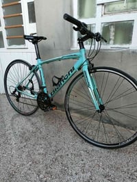 رمضان كريم  بايسكل بيانكا الإيطالية  700c نظام رود 9*2 يدات بريك كلارس...