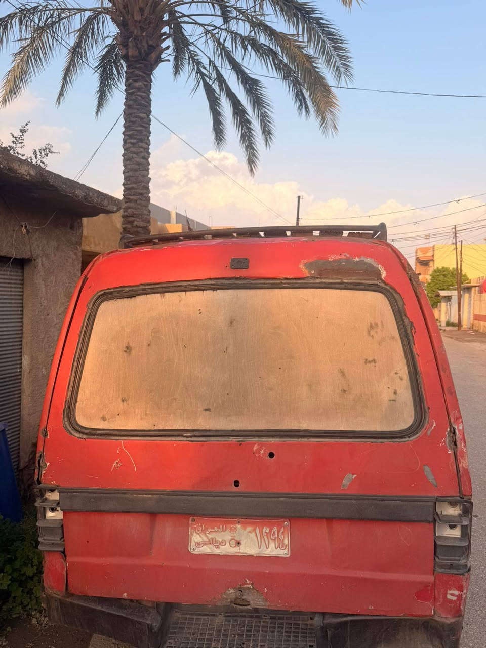 سلام عليكم ورحمه عندي مازده
كير اكسل مشط باور سلف دينمو تايرات جداد شادهن 2جداد و2نص عمر المكينه بيها تبخير قوي سنويه ضايعه 

ابيع كوم حديد مكاني ديالى شهربان 

***********
