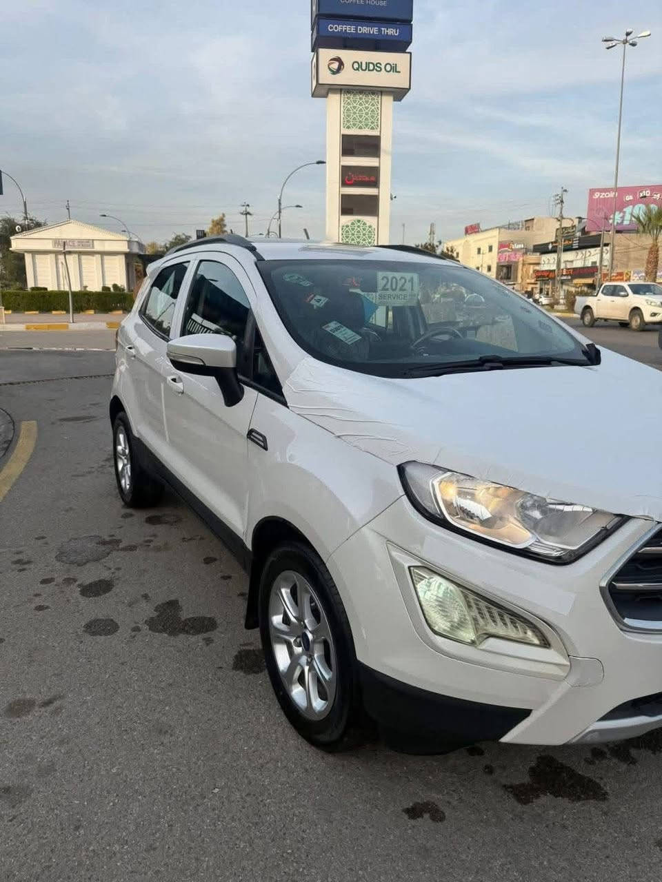 فورد ايكوسبورت للبيع
موديل 2021 فول مواصفات 
البونيد صبغ والصندوك مبدل بلادي نفس اللون
بدون دواخل بدون ايرباك 
ماشية 45 الف مايل
سنوية ورقم جديد 
السعر 90 وبيها مجال


**إذا كنت صاحب هذا الإعلان وتريد حذفه لأي سبب، رجاءا أرسل رسالة إلى الدعم الفني**