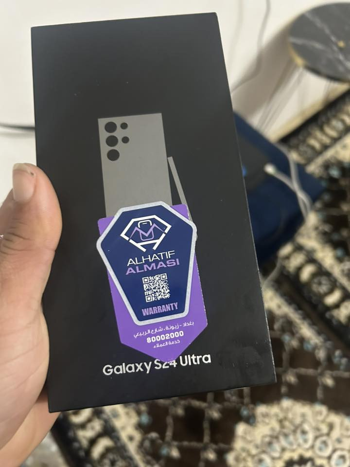 Samsung Galaxy S24Ultra
ذاكرة 256 جديد مامستخدم 
***********
