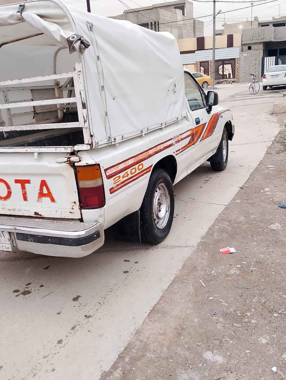 السلام عليكم للبيع شرط تحويل
بيكم موديل 94 
محرك اكروسيده كير اكسن شرط
تخم تاير 
طخمها زين 
صبغ بوند فقط وتصليح باب الخلفي فقط 
سياره جاهزه 
رقم صلاح الدين الماني
السعر 60 بيها مجال شراي اتصل
***********///***********
