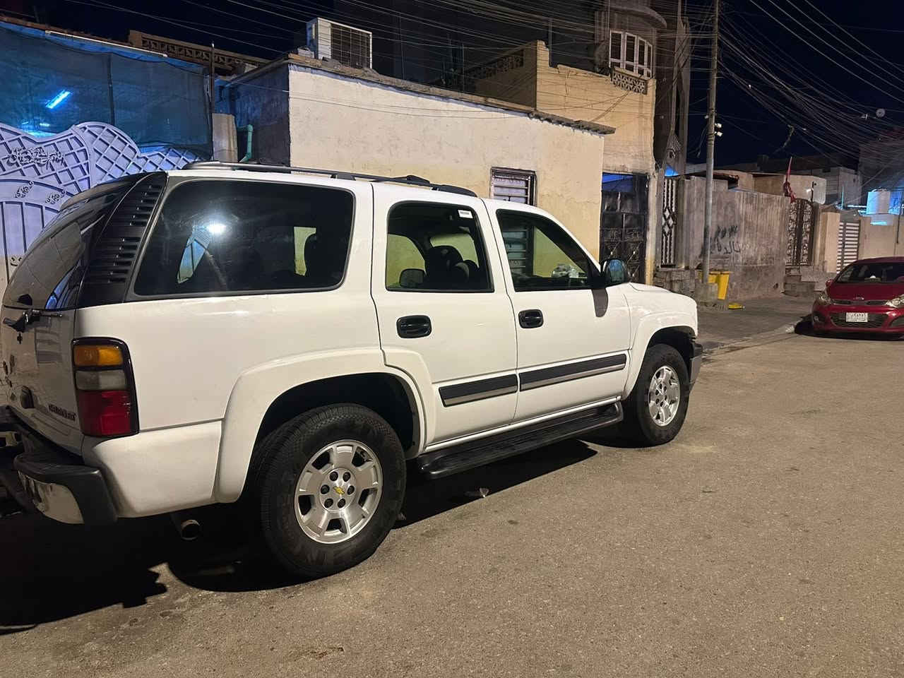 تاهو خليجي كفاله ضربه وتبديل وصبغ
رقم دولي تحويل بغداد 

عنواني مركز البصرة 

***********

كفاله مكينه وكير واكسل وتخم تاير وحداده 

سياره جديده داخل وخارج 

السعر 160$
