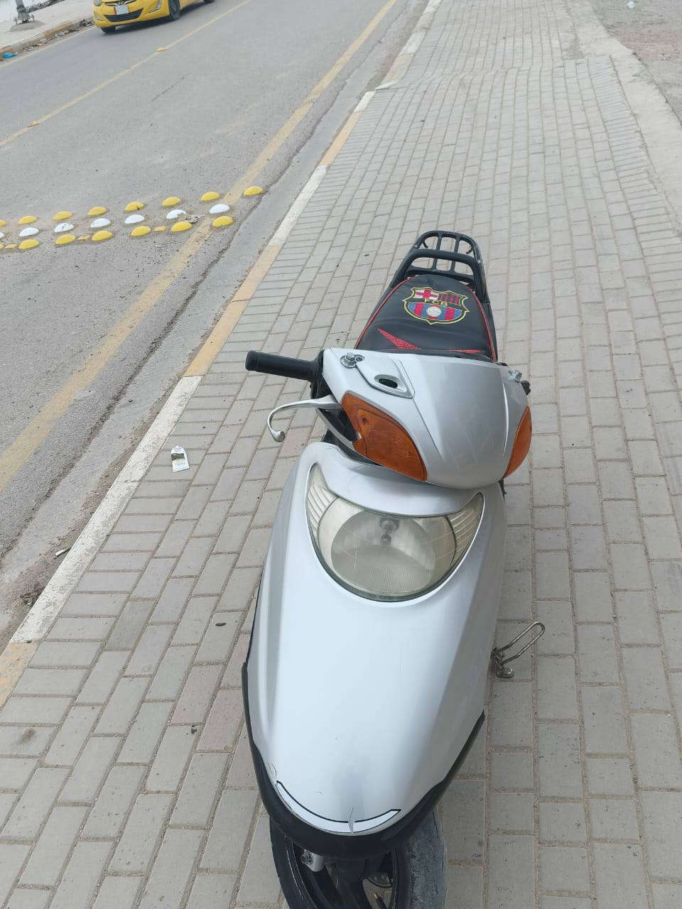 السلام عليكم
سبيسي ياباني للبيع 
شغاله سلف هندر 
كهربائيات كامله شغاله 
لدراجه مابيهه أي نقض 
المكان كوت حي الحكيم 
الاستفسار :***********
