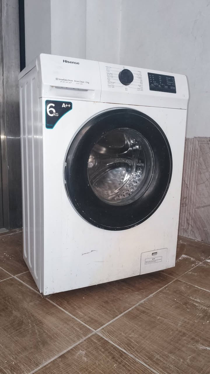 للبيع غسالة اتماتيك مستعمل
٦ كيلو
السعر ٩٠ الف دينار 
العنوان صلاح دين عند مطعم يوكي بيتزا 
للتواصل على الخاص او رقم ***********
