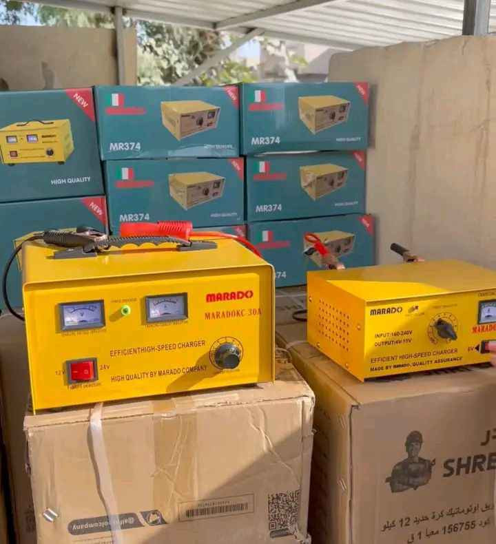 🔋 شاحنة بطاريات جوكر مارادو 30 أمبير

⚡ شحن سريع وقوي لبطاريات 12V و24V

🚗 مثالية للسيارات والشاحنات

🎛 تحكم كامل بشدة التيار

📊 عدّادات لعرض الفولت والأمبير

🛡 حماية كاملة وأمان عالي

💪 خيارك الأفضل للورش والاستخدام المنزلي بغداد, العراق


**إذا كنت صاحب هذا الإعلان وتريد حذفه لأي سبب، رجاءا أرسل رسالة إلى الدعم الفني**
