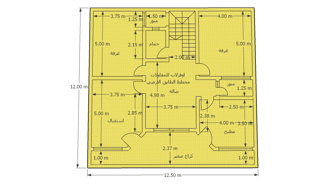 تصميم ثلاث نماذج لمساحة 150 م ( 12.50 الواجهة ×12 م النزال ) بيت الاخ ابو صهيب 
---------------------------------------------------------------------
المساحات الصغيرة من 100م فما دون 
- تصميم خريطة ثلاث طوابق 75 الف 
- تصميم واجهة 150 ألف 
تصميم فيديو للواجهة مع القياسات 200 ألف 
---------------------------------------------------------------------
المساحات الكبيرة من 100م فما فوق 
-تصميم خريطة ثلاث طوابق 100
-تصميم واجهة 200 ألف 
- تصميم مجسم  3d الف 25
-تصميم فيديو للواجهة مع القياسات225 ألف 
-تصميم مجسم 3d لقياسات الابواب و الشبابيك 50 الف مع الفديو 100 الف 
-تصميم  مخطط مزرعة 150 الف مع الواجهة 400 الف
- الدفع عن طريق الكي كارد
المصمم المقاول ظافر الشمري واتساب 0780 799 2616
بغداد - الدورة - الهواشة
