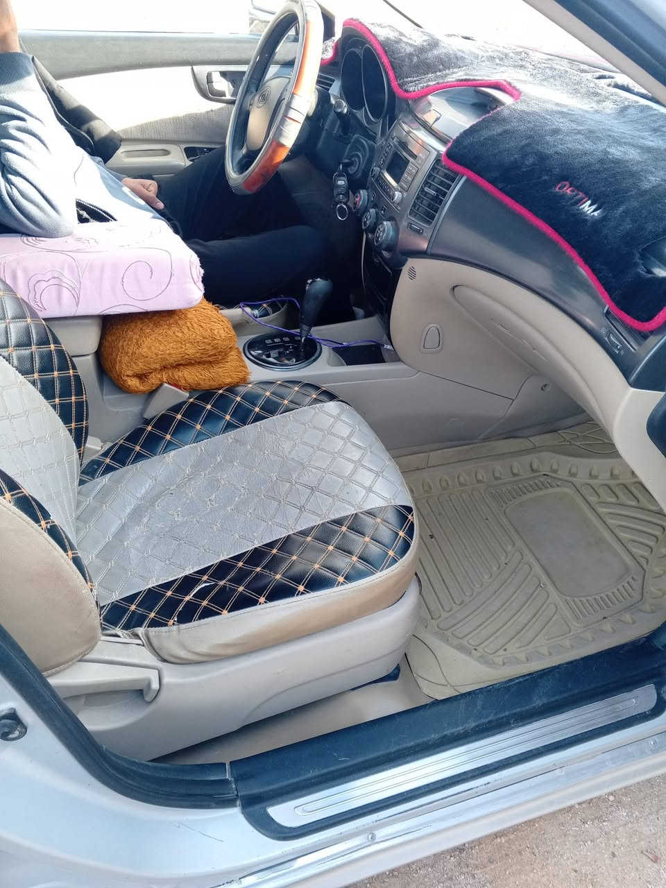 كيا أوبتيمه 2009 خليجي مكفول كفاله عامه رقم مثنى انكليزي بسمي مكان السياره السماوه السعر 125( ***********
