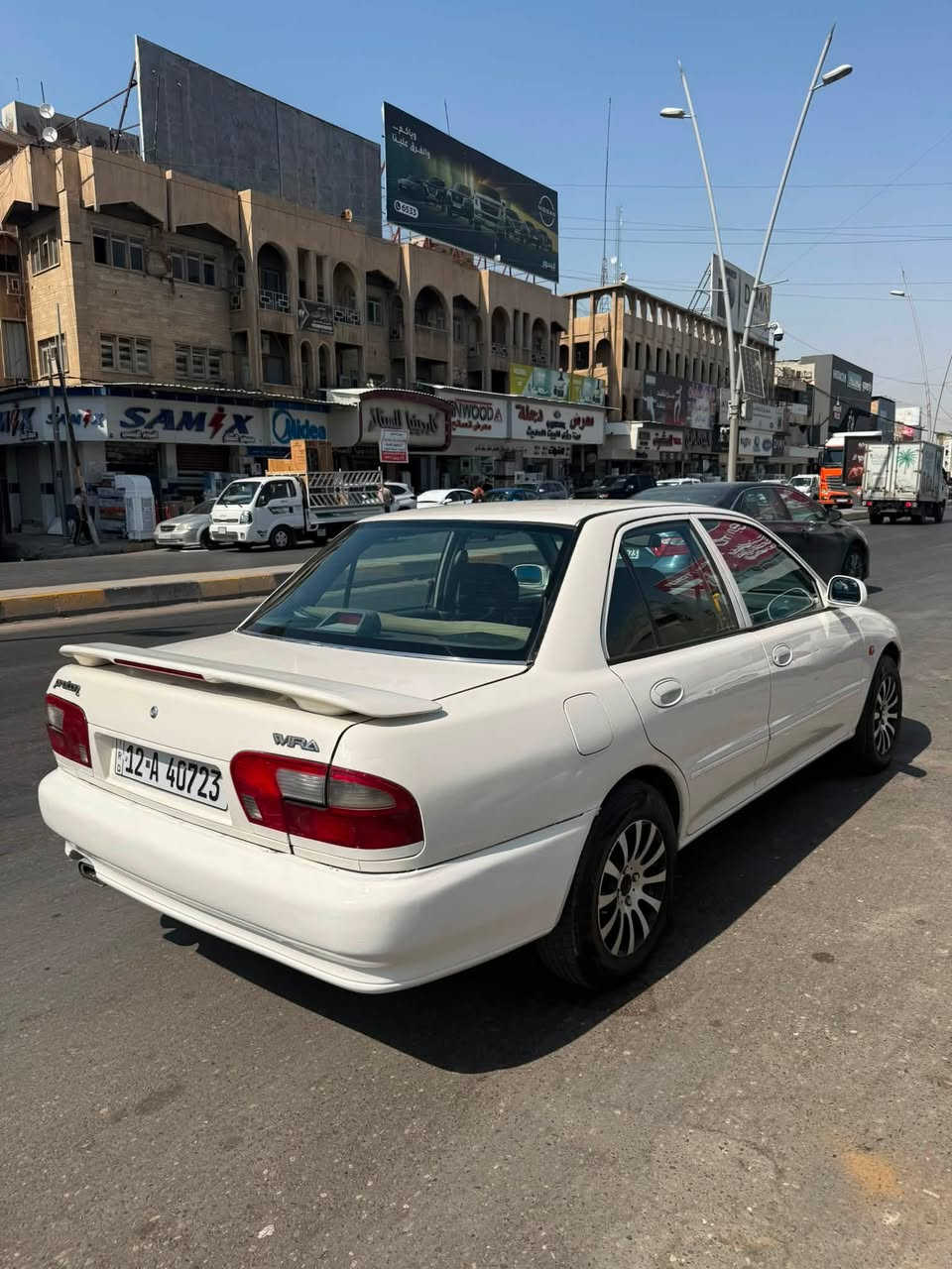 اسلام عليكم عيوني
بروتون 2002 كير عادي 

سياره ميحتاجلها مصرف مدللها كلش 😁
بدون صبغ فقط دعاميات ومينحسب بلبيع 
تبريد ثلج ❄️  تدفئه 🔥 
كير ومحرك نضيف كلشي مابيهم افحص وتدلل
 رقم مسطره انكليزي جديد نينوى
سياره باسمي تحويل ثاني يوم وتدللون علينا 
مكاني سوق النبي الي يحب يشوف السياره هلا بيه
***********
