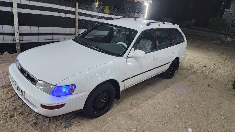 كورلا موديل ٩٤ رقم بغداد انكليزي سنويه ال ٣٠ حجم المحرك 1800 اسياره مكفوله من الضربه ولخياس ولكص ولكلبه وضربه ول نقل اجثه  تبريد ثلج حداديه جديده  دوخل جدد  اسياره جهزه مال جناي  اسعر 58  مكاني الناصرية مركز 🚉، ***********فقط صبغ ماليه ناصرية, ذي قار
